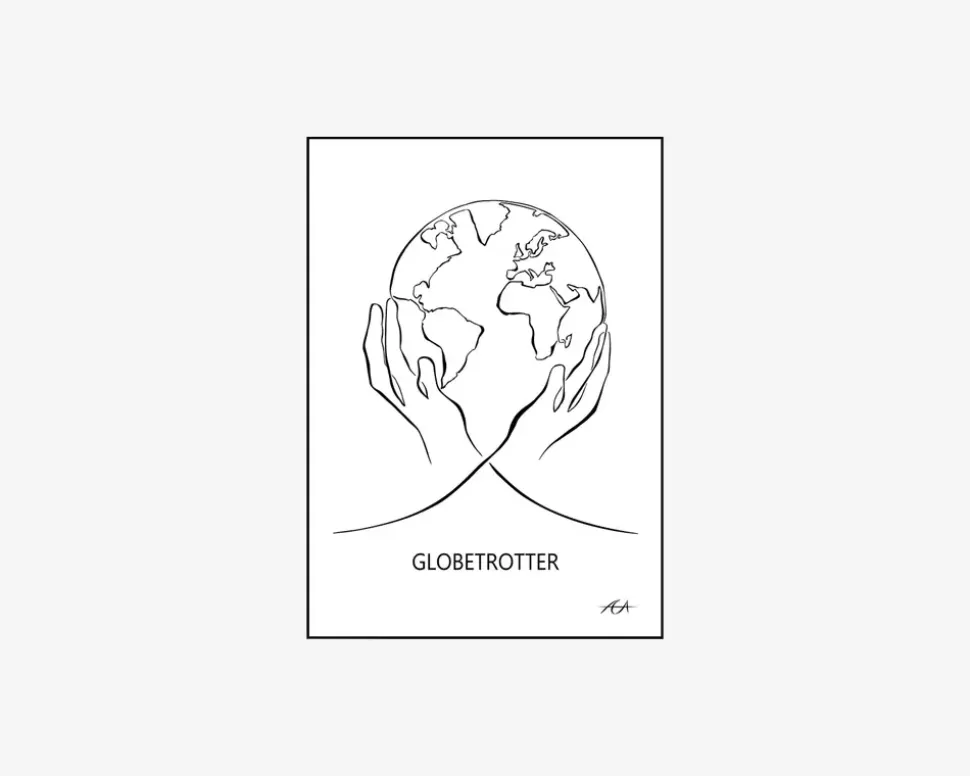 A5 Kort Globetrotter