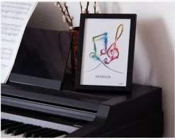 A5 Kort Musikalsk Malet