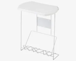 Affaldsstativ m. Låg Hvid