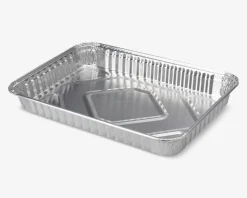 Alubakke stor 4 stk.