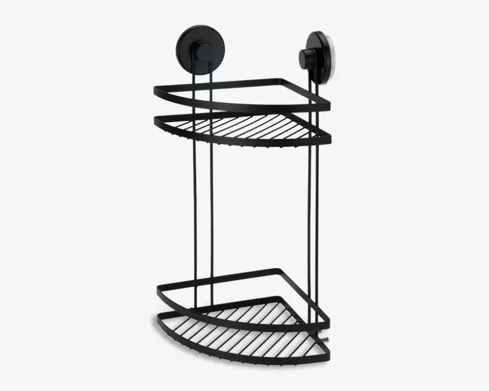 Badeværelseshylde hjørne H.37 cm