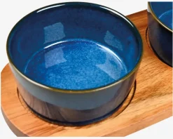 Bakke med 3 skåle H.4 x Ø.8,5 cm