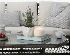 Bakke Metal Grå 39x28,5 cm