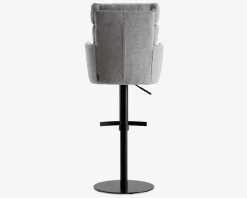 Barstol med armlæn i beige