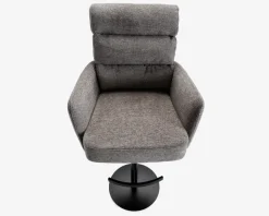 Barstol med armlæn i grå