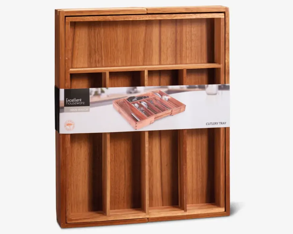 Bestik bakke akacietræ