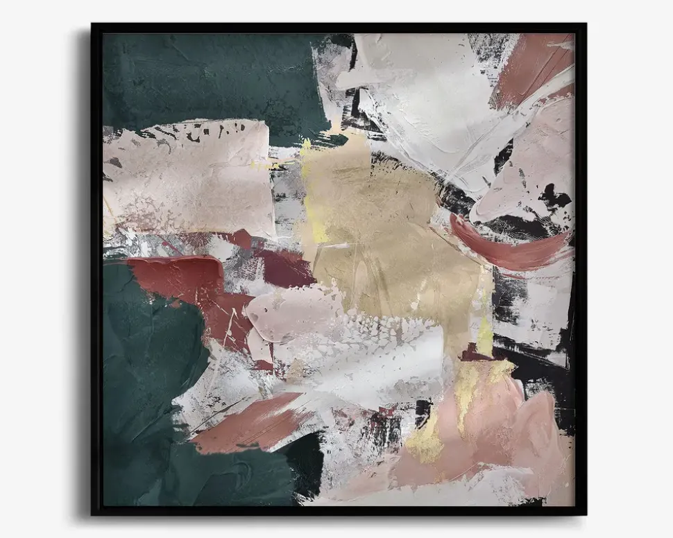 Billede Definition of green 105x105 cm