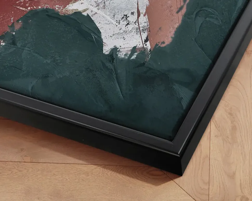 Billede Definition of green 105x105 cm