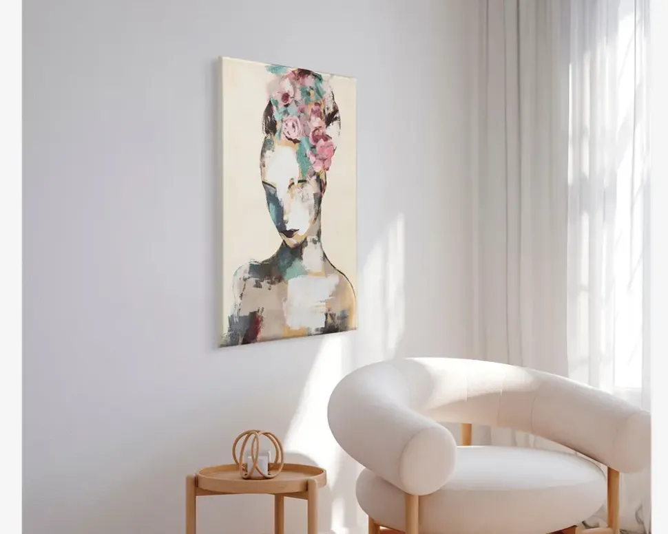 Billede Pink lady 60x80 cm