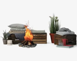 Æblekasse i Antiklook 50x40 cm