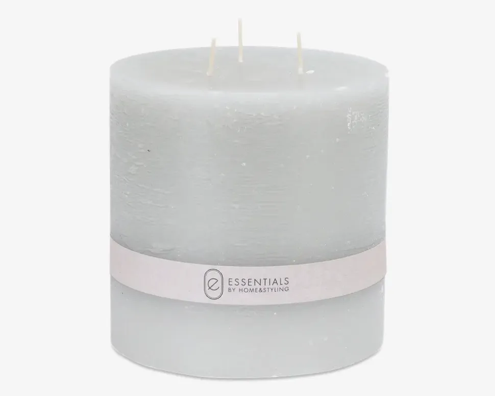 Bloklys grå 14x14 cm