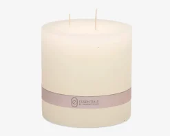 Bloklys hvid 14x14 cm