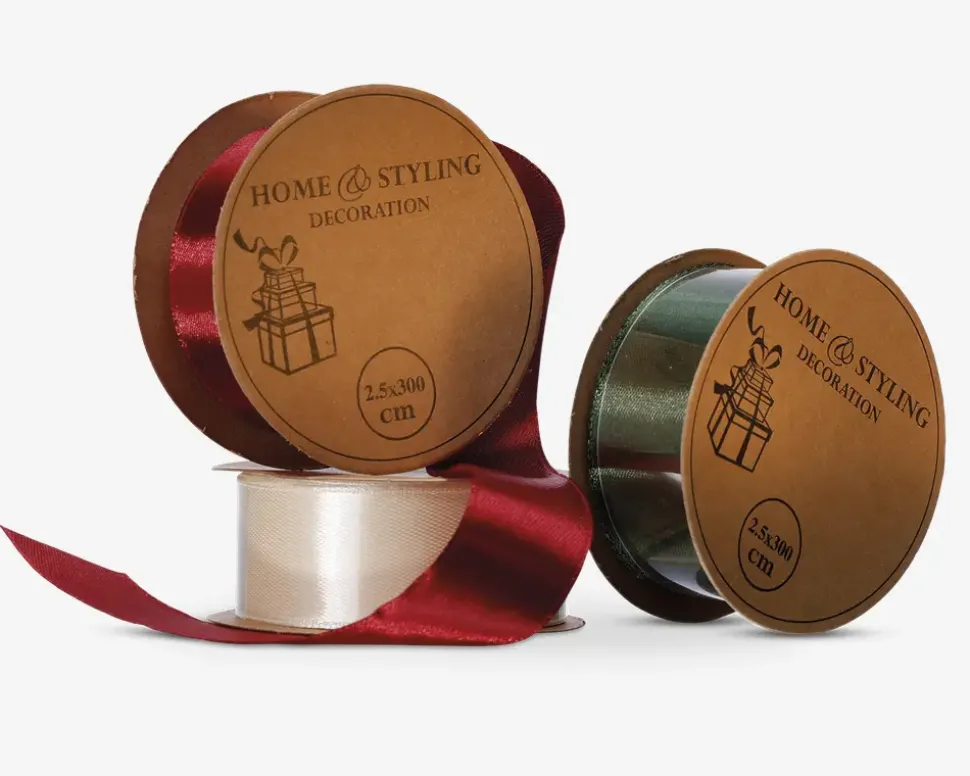 Bånd polyester ass 2,5x300 cm