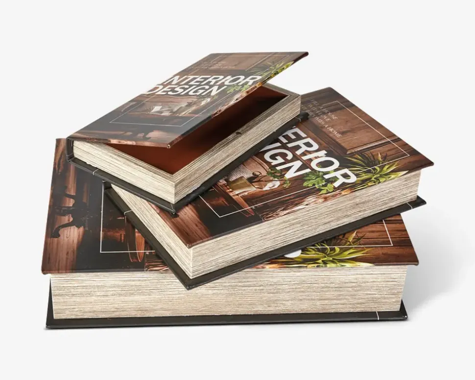 Bogæske Lille Brun 21x13x3 cm