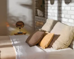 Bordlampe Ball genanvendt pap H.38,5 cm