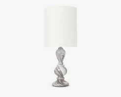Bordlampe Christine Taupe H.70 cm