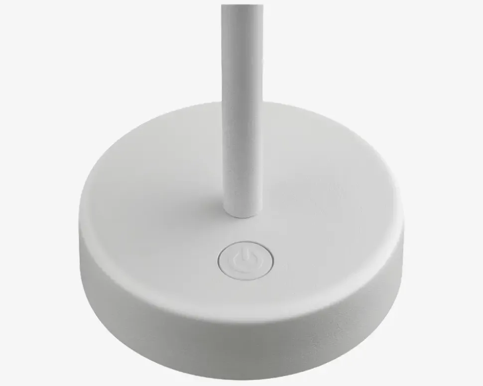 Bordlampe Ellen batteri hvid