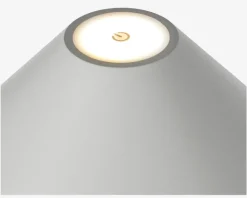 Bordlampe Hygge rødbrun H. 25 cm