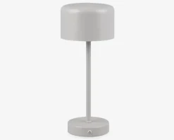 Bordlampe Jeff grå H.30 cm
