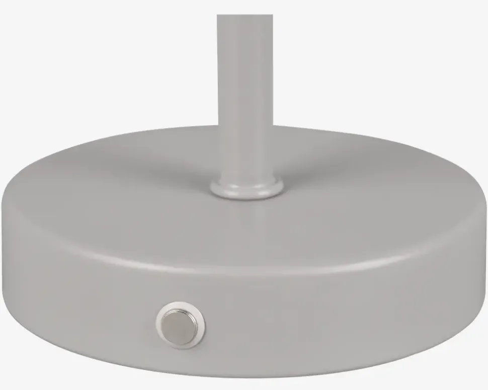 Bordlampe Jeff grå H.30 cm