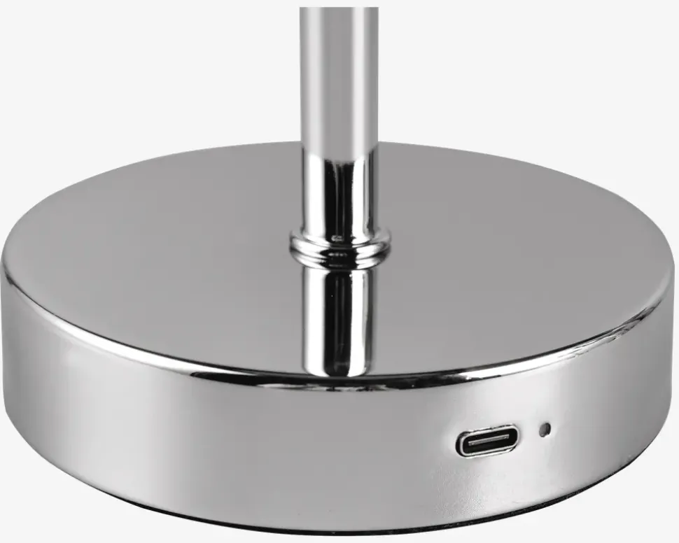 Bordlampe Jeff krom H.30 cm