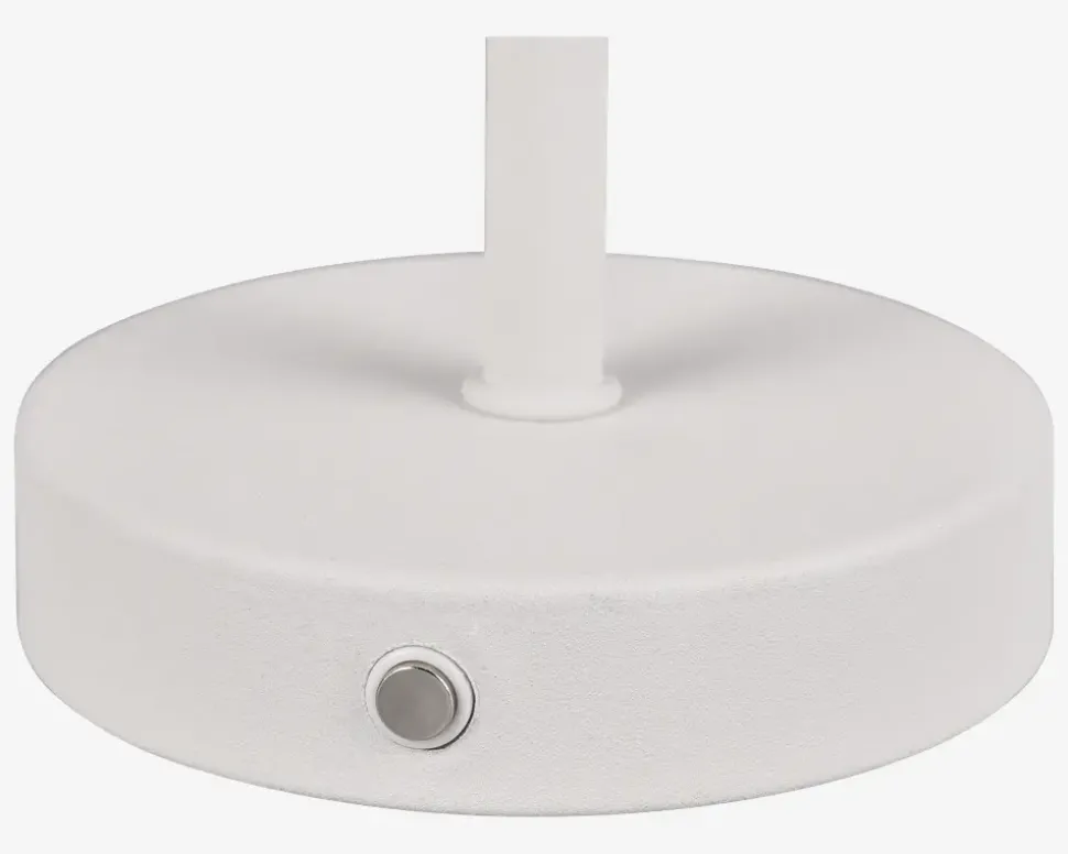 Bordlampe Jeff mat hvid H.30 cm