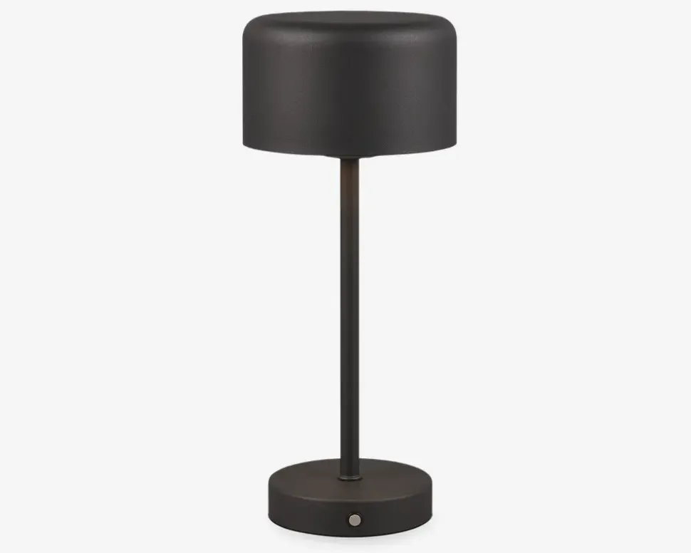 Bordlampe Jeff mat sort H.30 cm