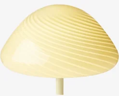 Bordlampe Mini Mus creme H.17 cm