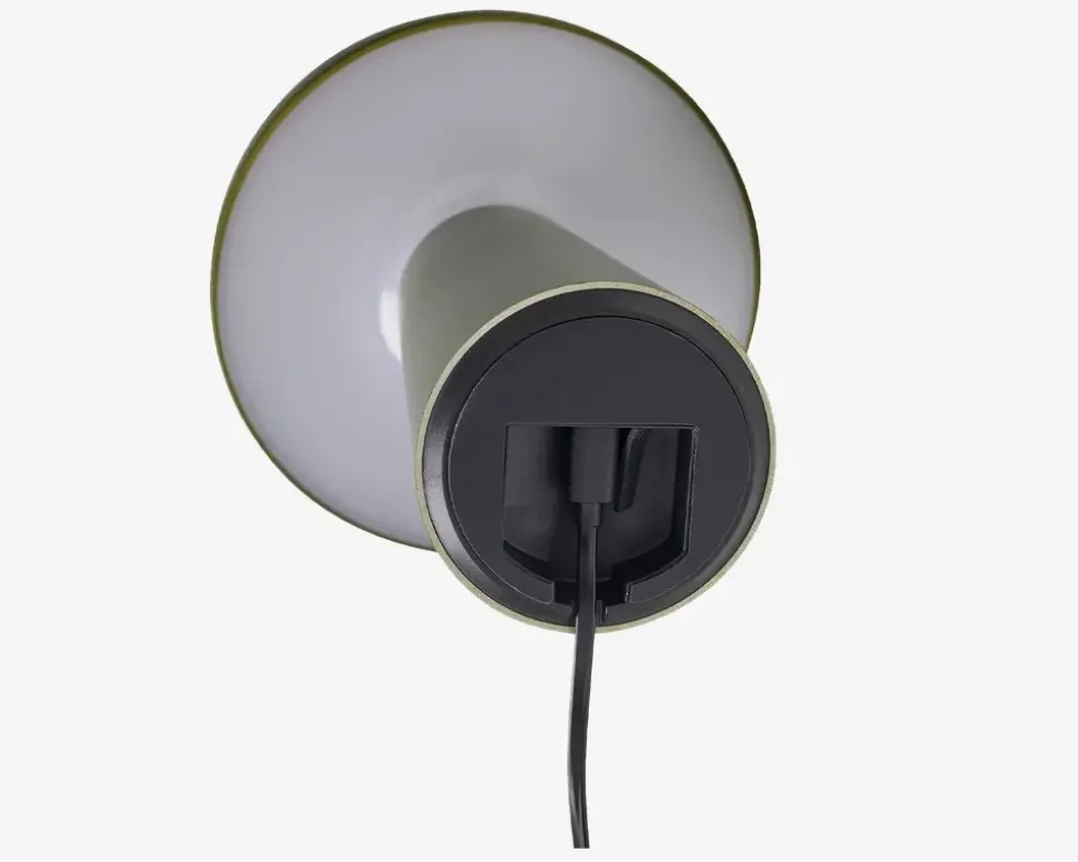 Bordlampe Move Me olivengrøn LED H.21,5 cm