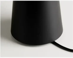 Bordlampe Move Me sort LED H.21,5 cm