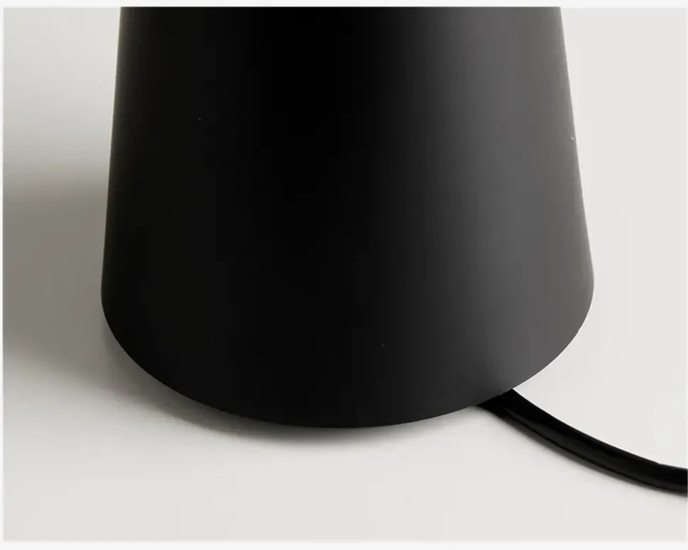 Bordlampe Move Me sort LED H.21,5 cm