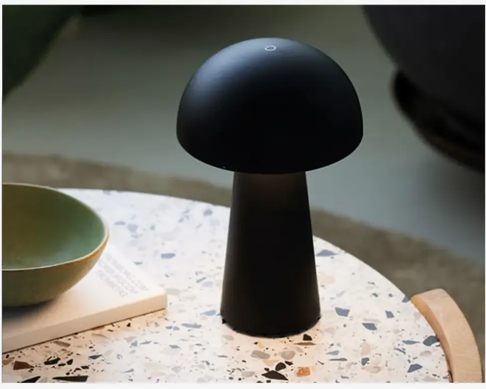 Bordlampe Move Me sort LED H.21,5 cm