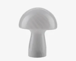 Bordlampe Mushroom Hvid H.23 cm