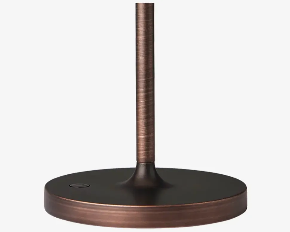 Bordlampe New Northern antik kobber