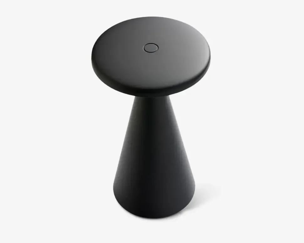 Bordlampe Nyhavn sort H.21,5 cm