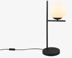 Bordlampe Pure Sort H.52 cm