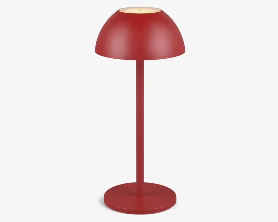 Bordlampe Ricardo rød H.30 cm