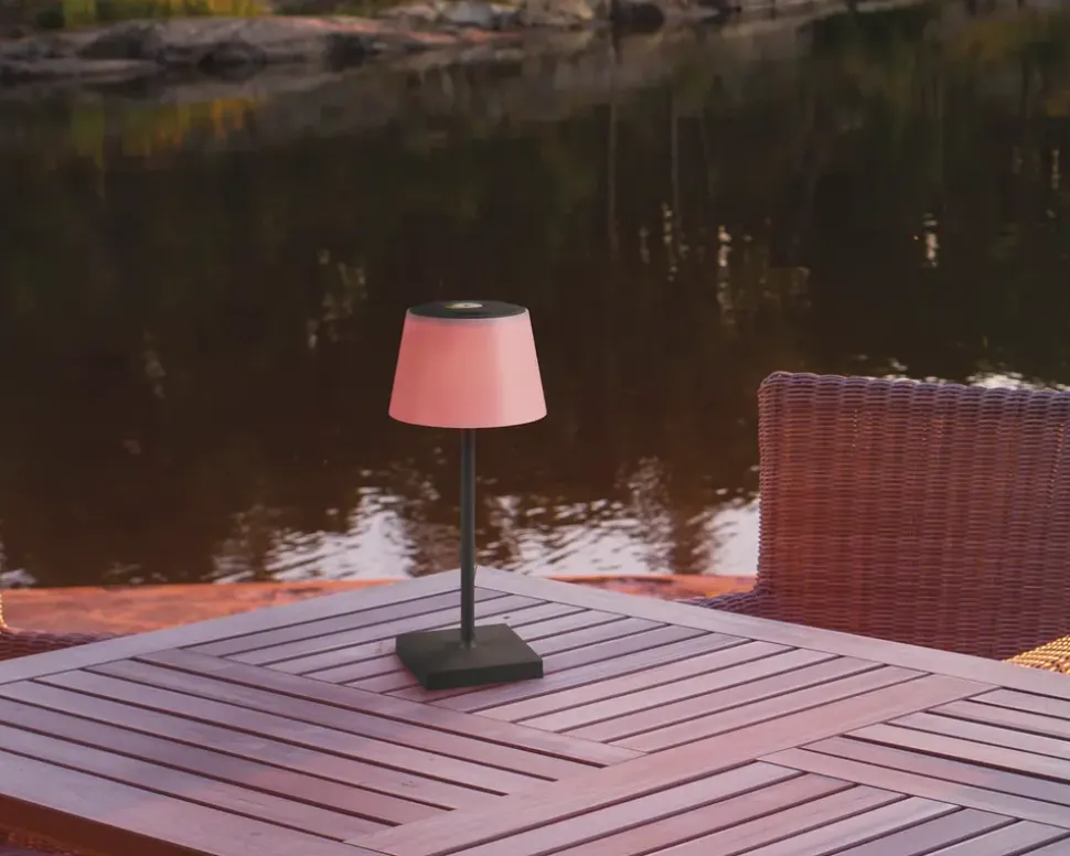 Bordlampe Sanchez antracit H.30 cm