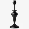 Bordlampe Silke Sort H.37cm