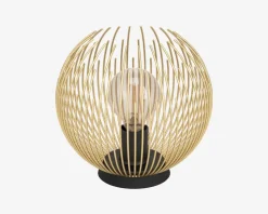 Bordlampe Venezuela Guld Ø.23,5 cm