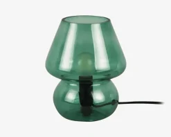 Bordlampe Vintage Grøn H.18 cm