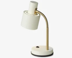 Bordlampe Vogue creme H.31 cm