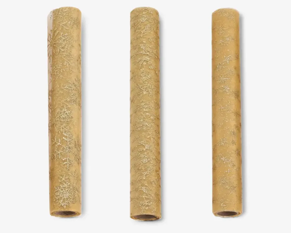 Bordløber guld ass 500x30 cm