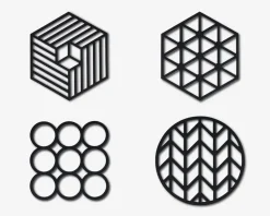 Bordskåner silikone ass.