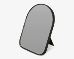 Bordspejl Sort H.22 x B.16 cm