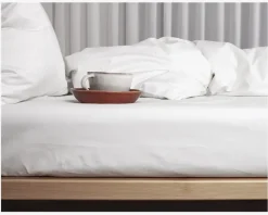 Boxlagen Percale Hvid 180x200 cm