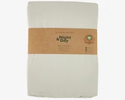 Boxlagen Percale Sand 180x200 cm