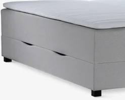 Boxmadras med magasin 180 x 200 cm beige