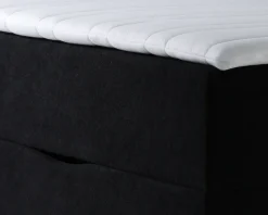 Boxmadras med magasin 90 x 200 cm sort