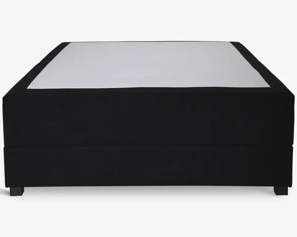 Boxmadras med magasin 140 x 200 cm sort